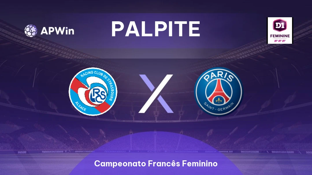 Strasbourg Feminino x PSG Feminino Thumbnail