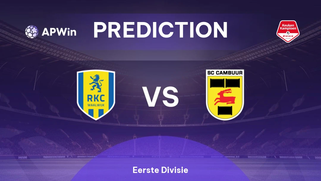 RKC Waalwijk vs Cambuur Thumbnail