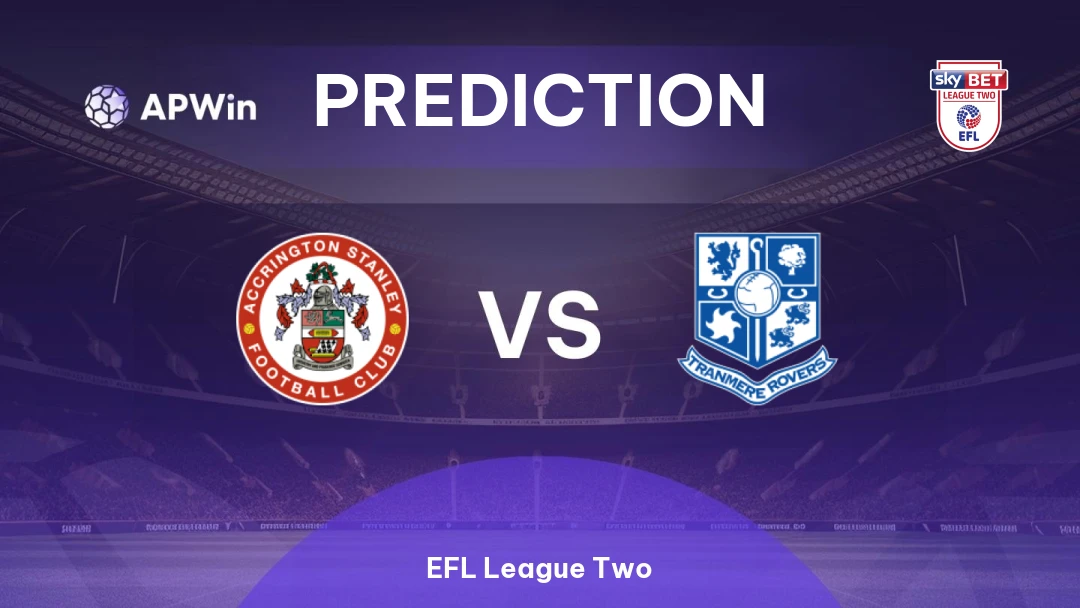 Accrington Stanley vs Tranmere Rovers Thumbnail