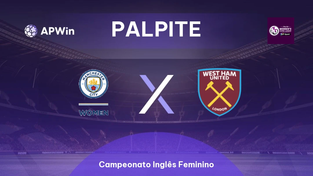 Manchester City Feminino x West Ham Feminino Thumbnail