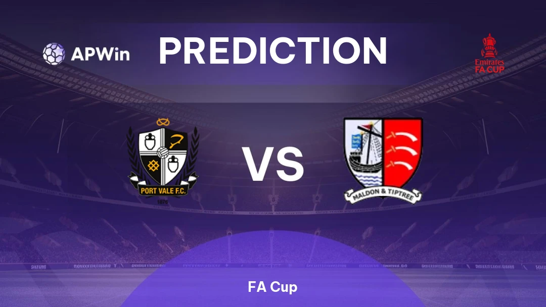 Port Vale vs Maldon & Tiptree Thumbnail