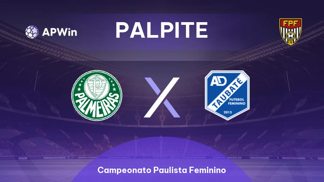Palmeiras Feminino x Taubaté Feminino Thumbnail
