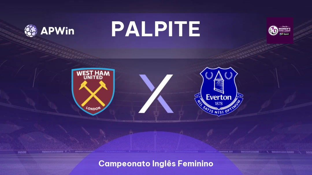 West Ham Feminino x Everton Feminino Thumbnail