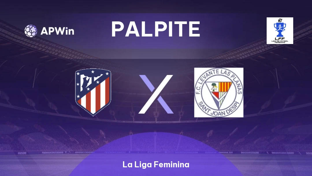 Atlético Madrid Feminino x Levante Las Planas Thumbnail
