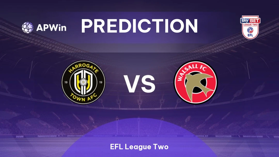 Harrogate Town vs Walsall Thumbnail