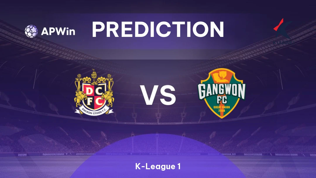 Daejeon Citizen vs Gangwon Thumbnail