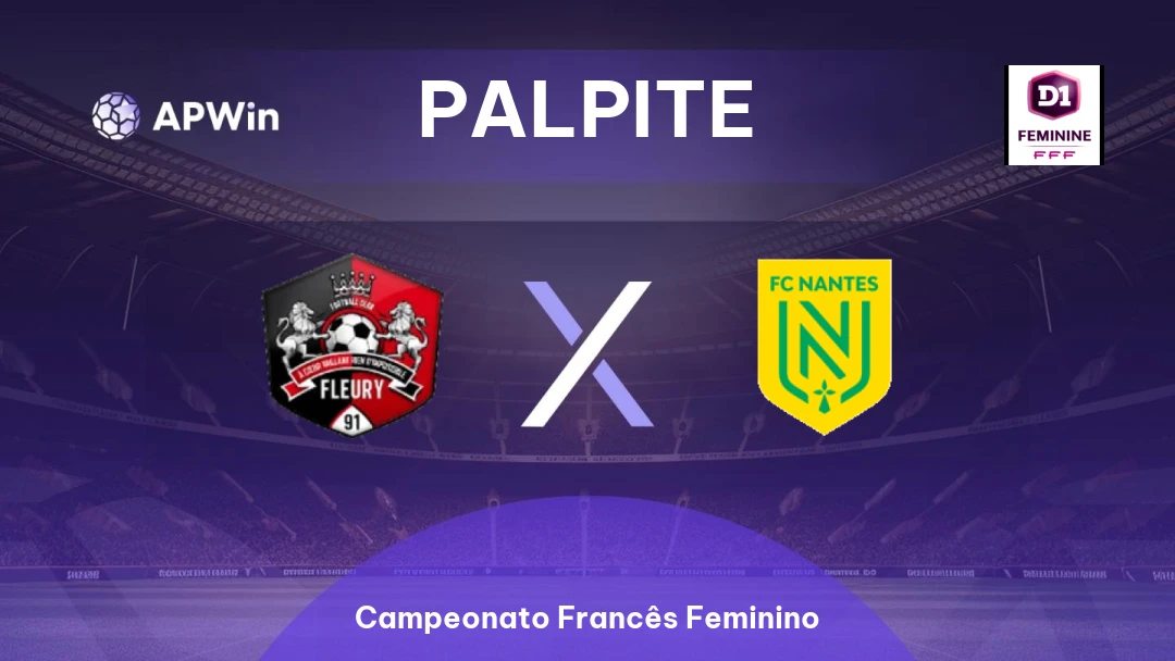 Fleury 91 Feminino x Nantes Feminino Thumbnail