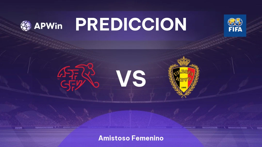 Suiza Femenino vs Bélgica Femenino Thumbnail