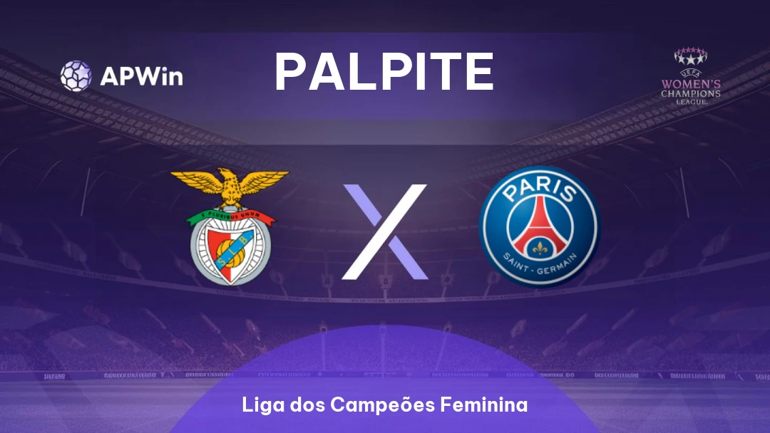 Benfica Feminino x PSG Feminino Thumbnail