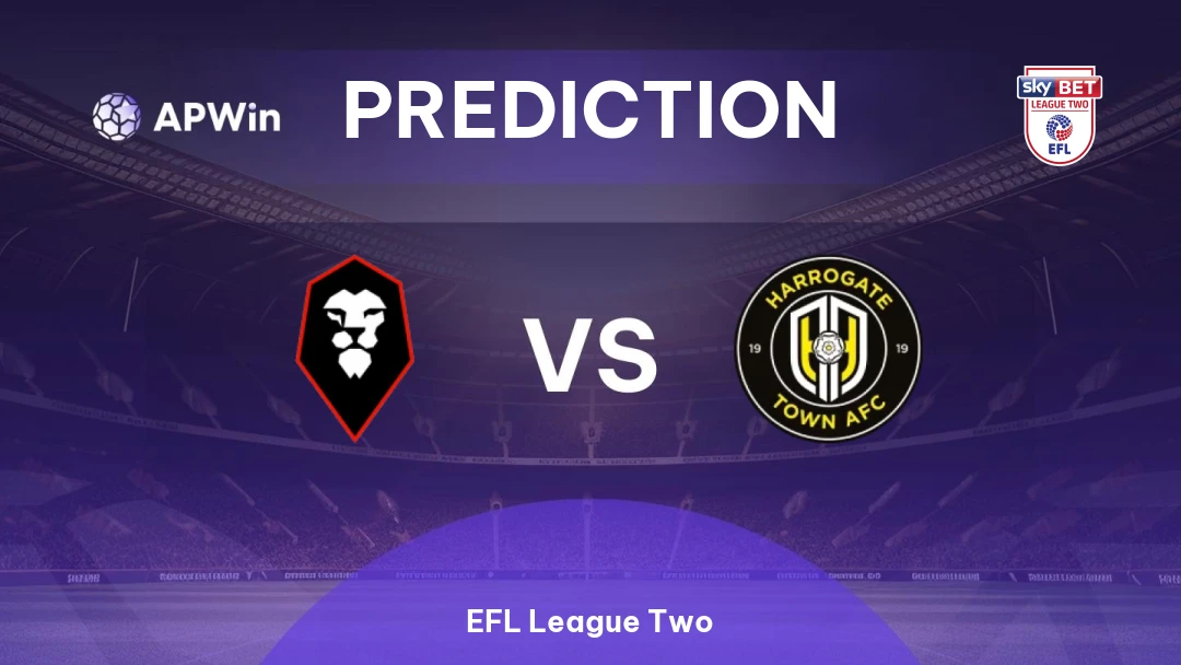 Salford City vs Harrogate Town Thumbnail