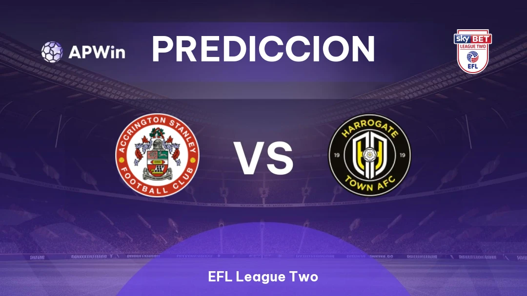 Accrington Stanley vs Harrogate Town Thumbnail