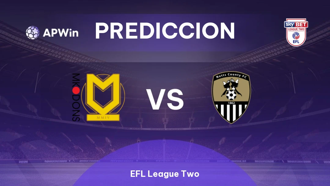 Milton Keynes Dons vs Notts County Thumbnail