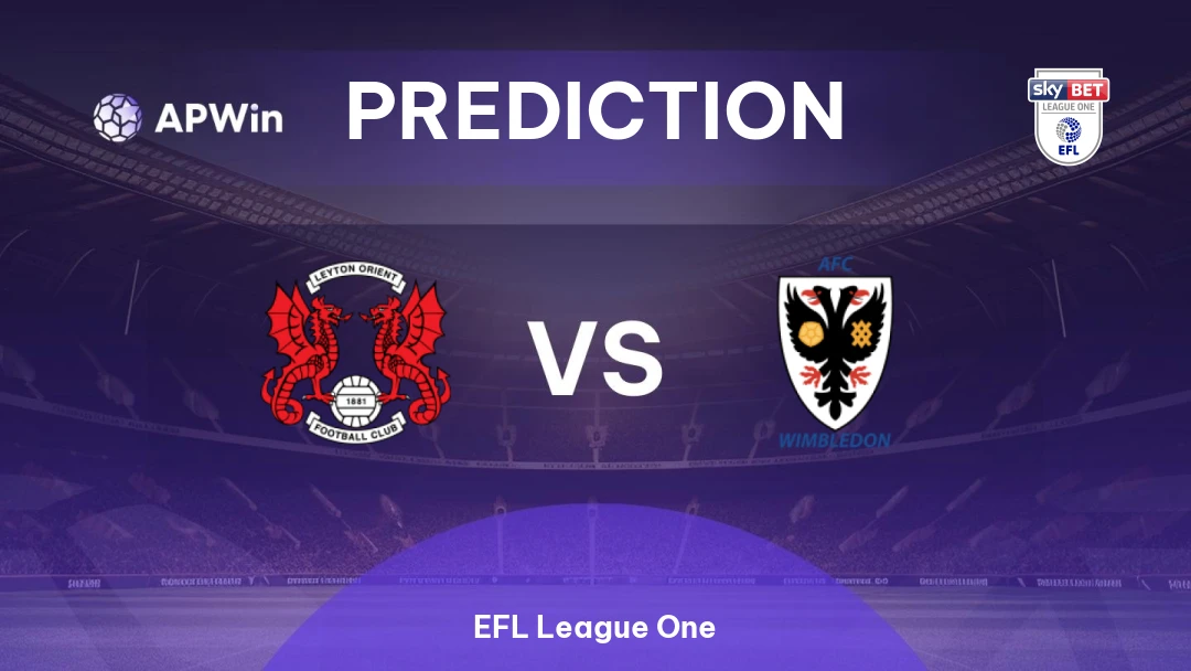 Leyton Orient vs AFC Wimbledon Thumbnail