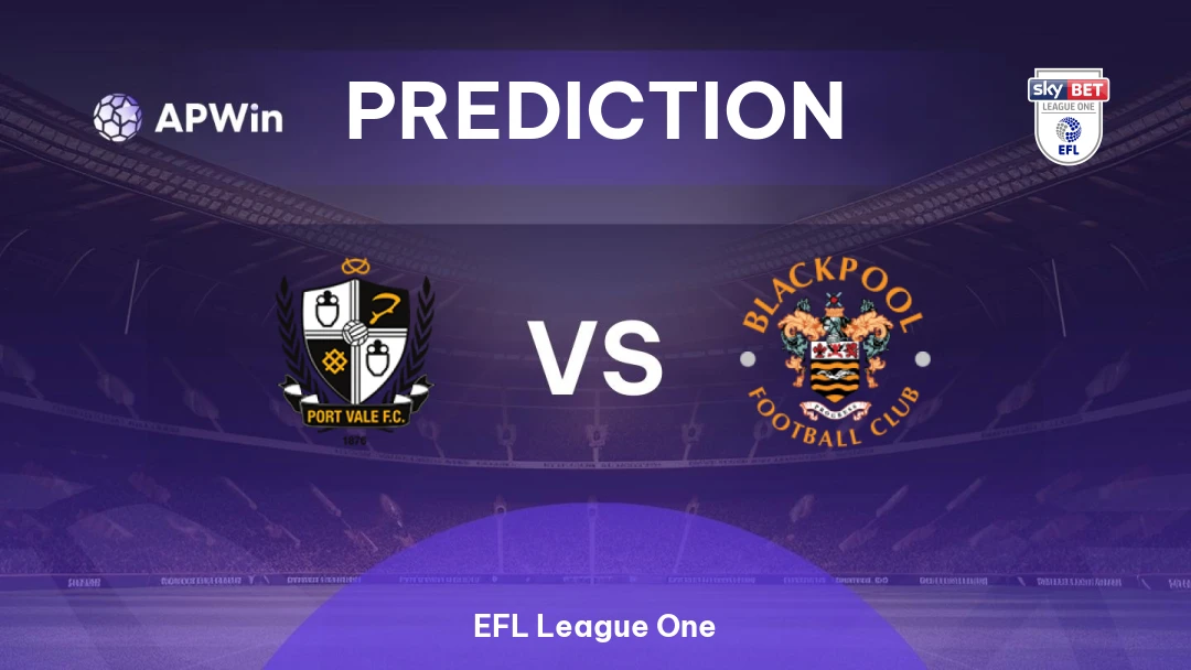 Port Vale vs Blackpool Thumbnail