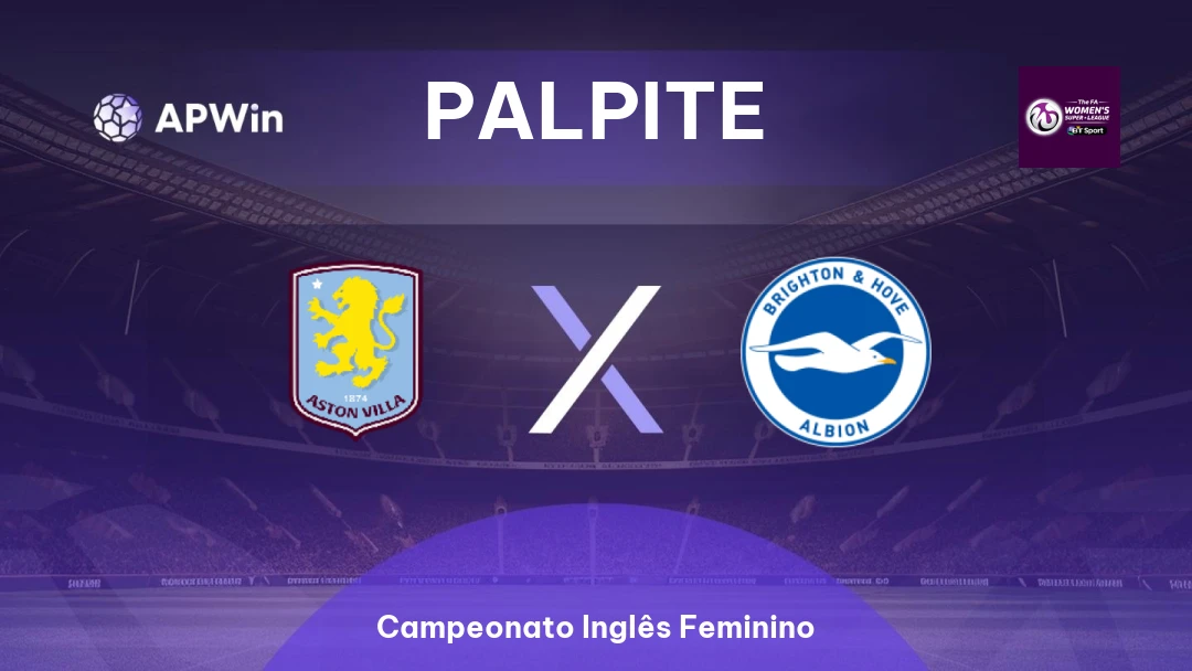 Aston Villa Feminino x Brighton Feminino Thumbnail