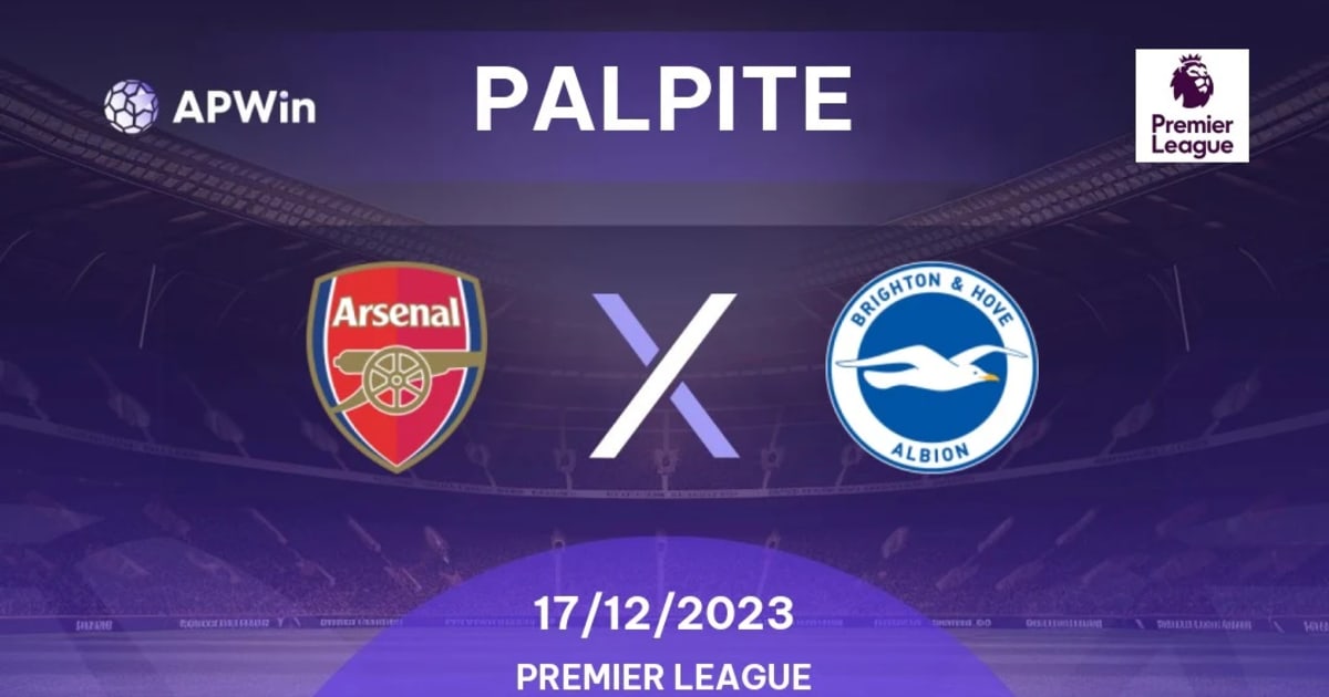 Arsenal x Brighton: onde assistir ao jogo pela Premier League