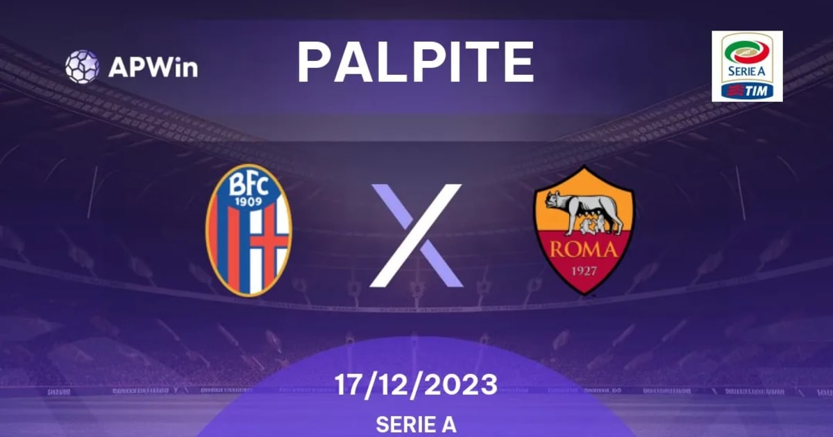 Palpite Bologna x Roma: 17/12/2023 - Campeonato Italiano