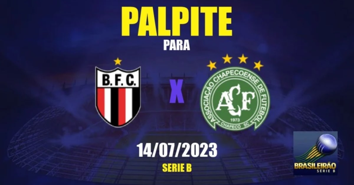 Palpite: Botafogo SP x Chapecoense - Campeonato Brasileiro 2023