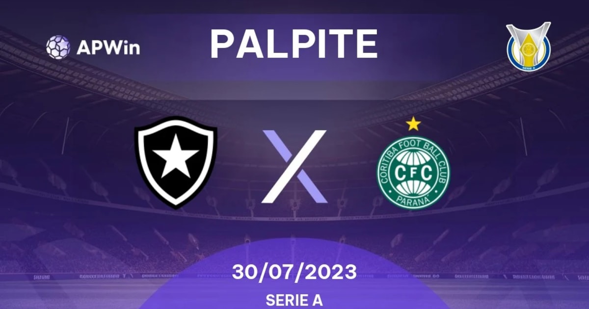 Coritiba x Botafogo: Palpites Brasileirão - 29/11