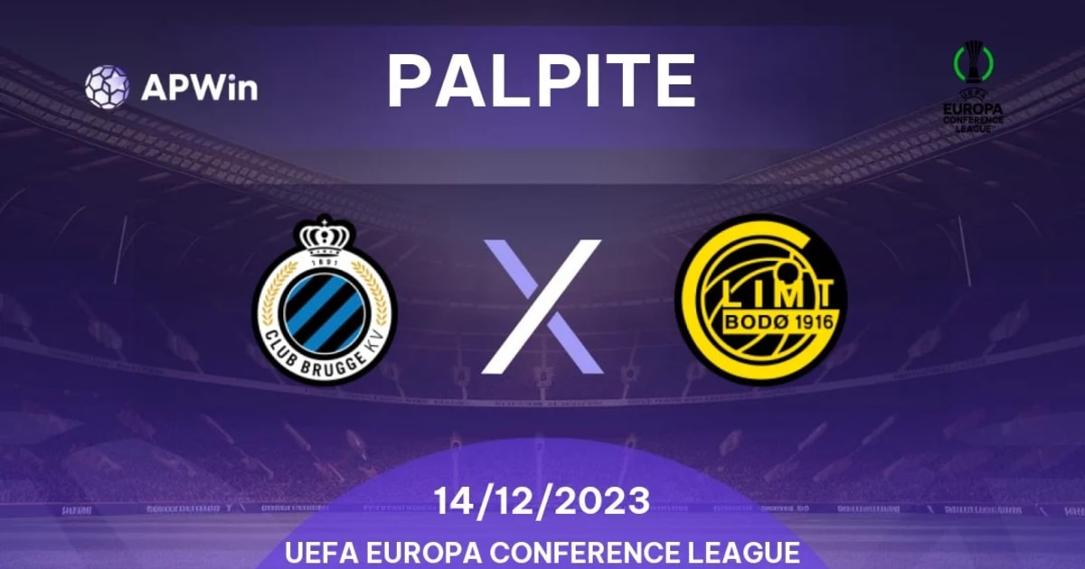 CLUB BRUGGE x BODO/GLIMT AO VIVO - LIGA DA CONFERÊNCIA EUROPEIA - EM TEMPO  REAL 