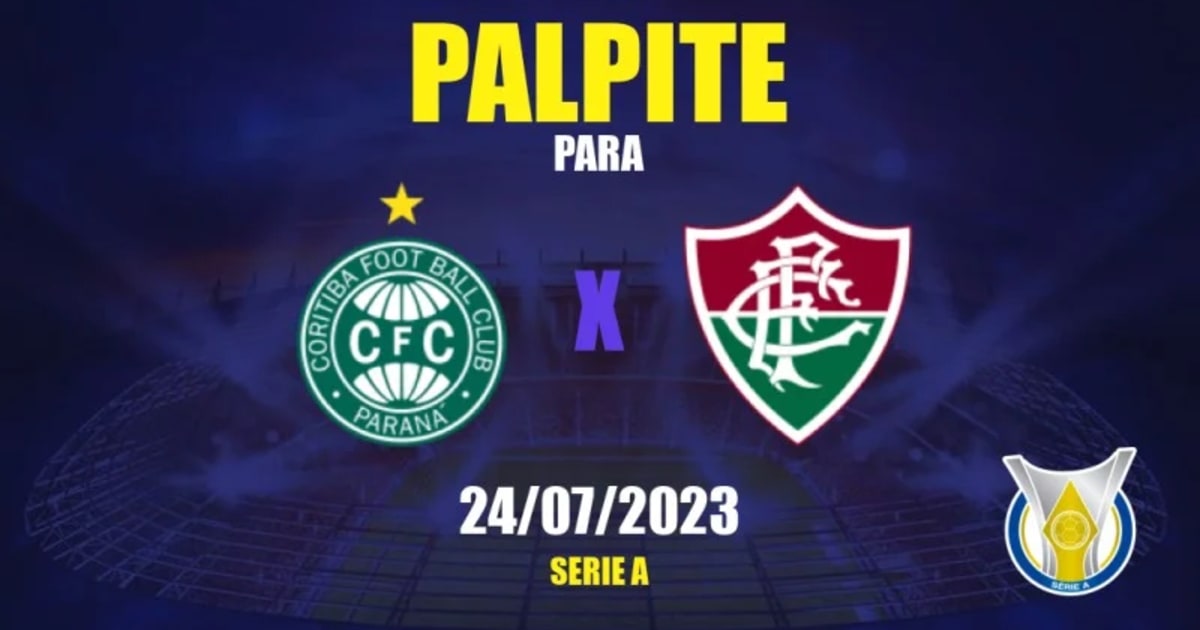 Palpite Fluminense X Coritiba – Campeonato Brasileiro – 25/11/2023