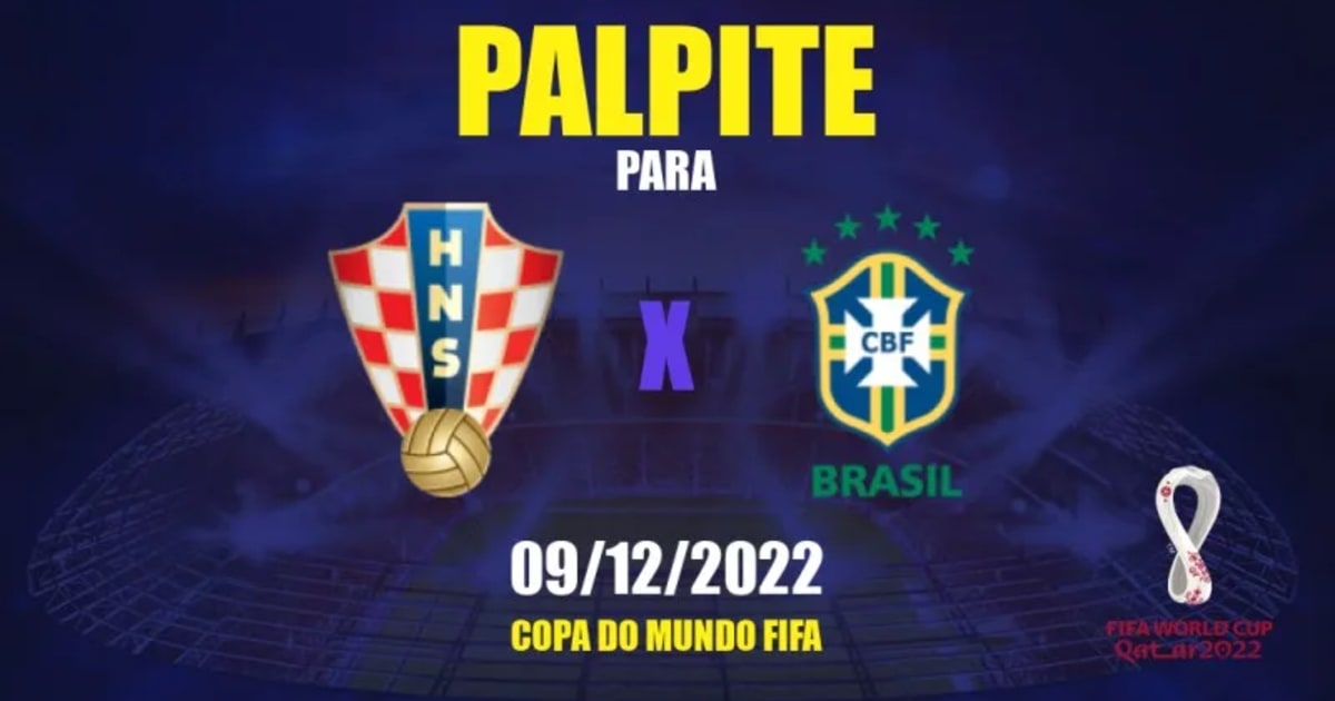 Brasil X Croácia: Confira o horário e onde assistir ao jogo desta sexta,  9/12 – Money Times
