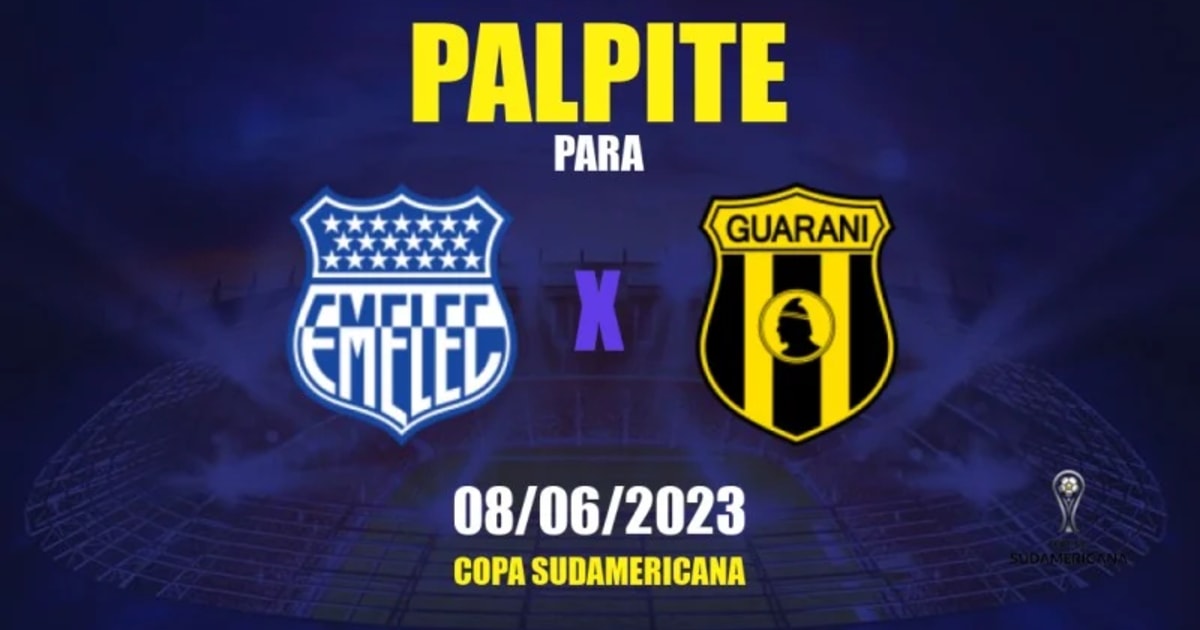 Palpite Guaraní-PAR x Botafogo - Sul-Americana - 09/08/2023