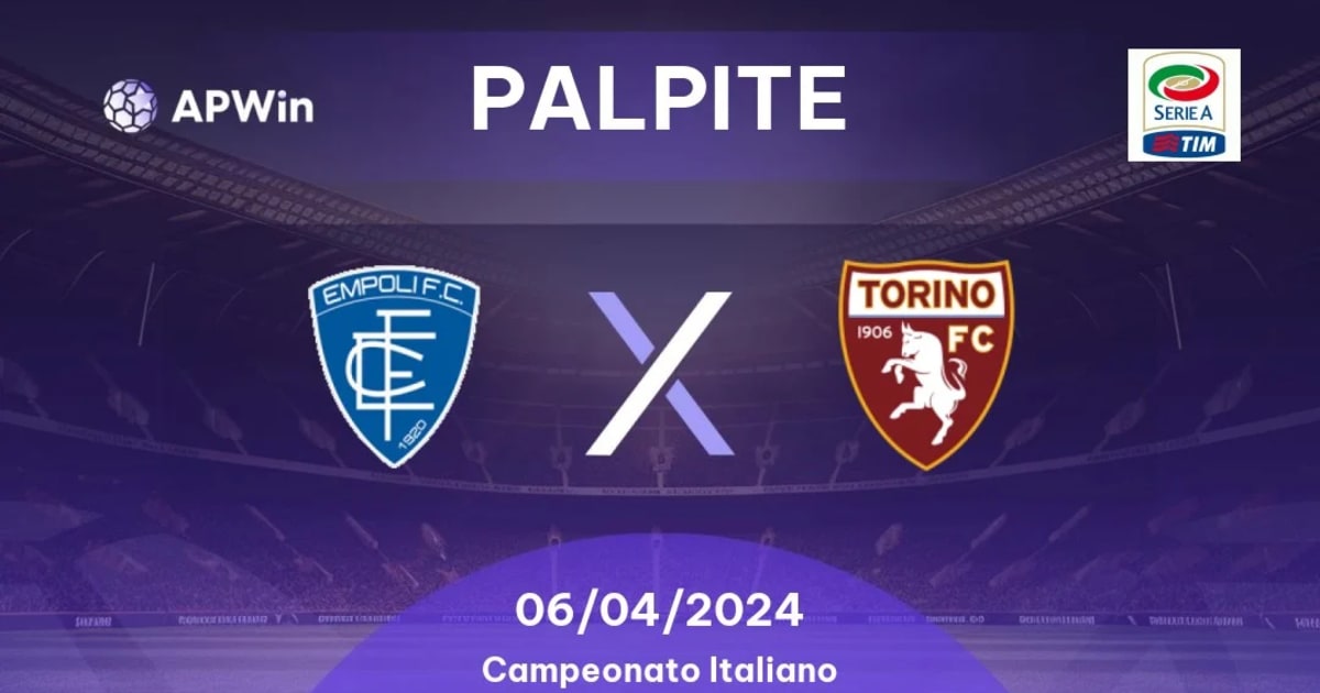 Palpite: Empoli x Torino - pelo Campeonato Italiano