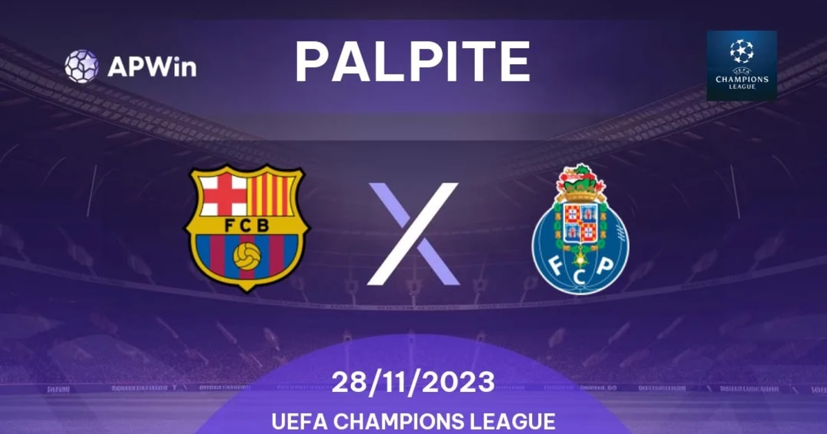 Barcelona x Porto: palpites, odds, onde assistir ao vivo