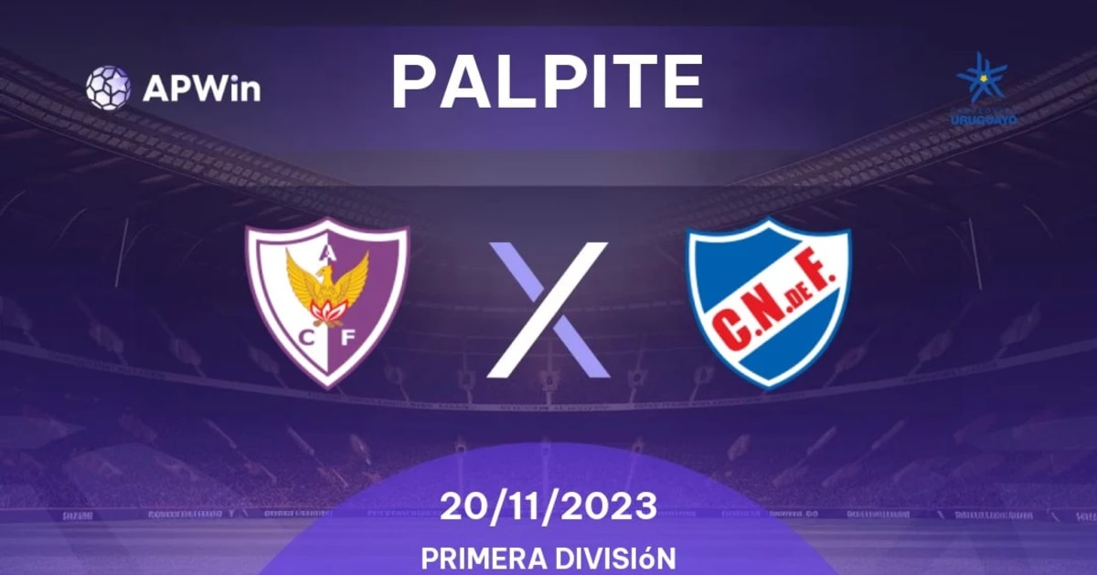 Palpite Fénix x Nacional: 20/11/2023 - Campeonato Uruguaio