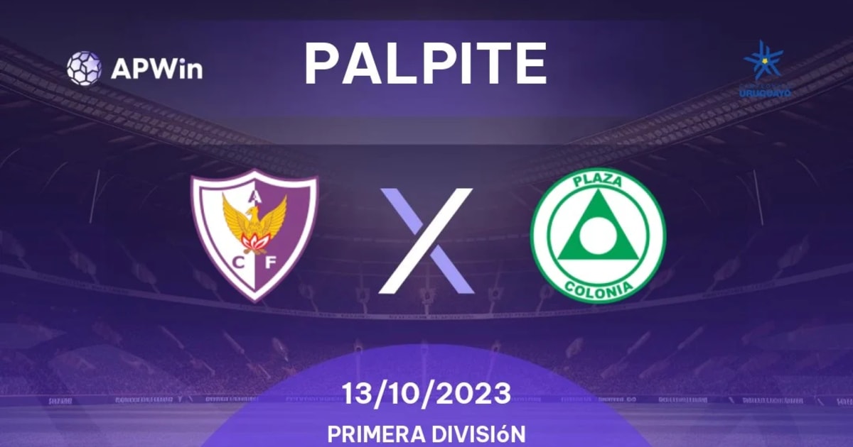 Palpite Fénix x Plaza Colonia: 13/10/2023 - Campeonato Uruguaio