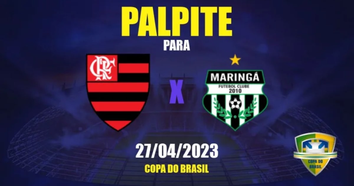 Flamengo x Maringá: veja onde assistir AO VIVO e de GRAÇA!