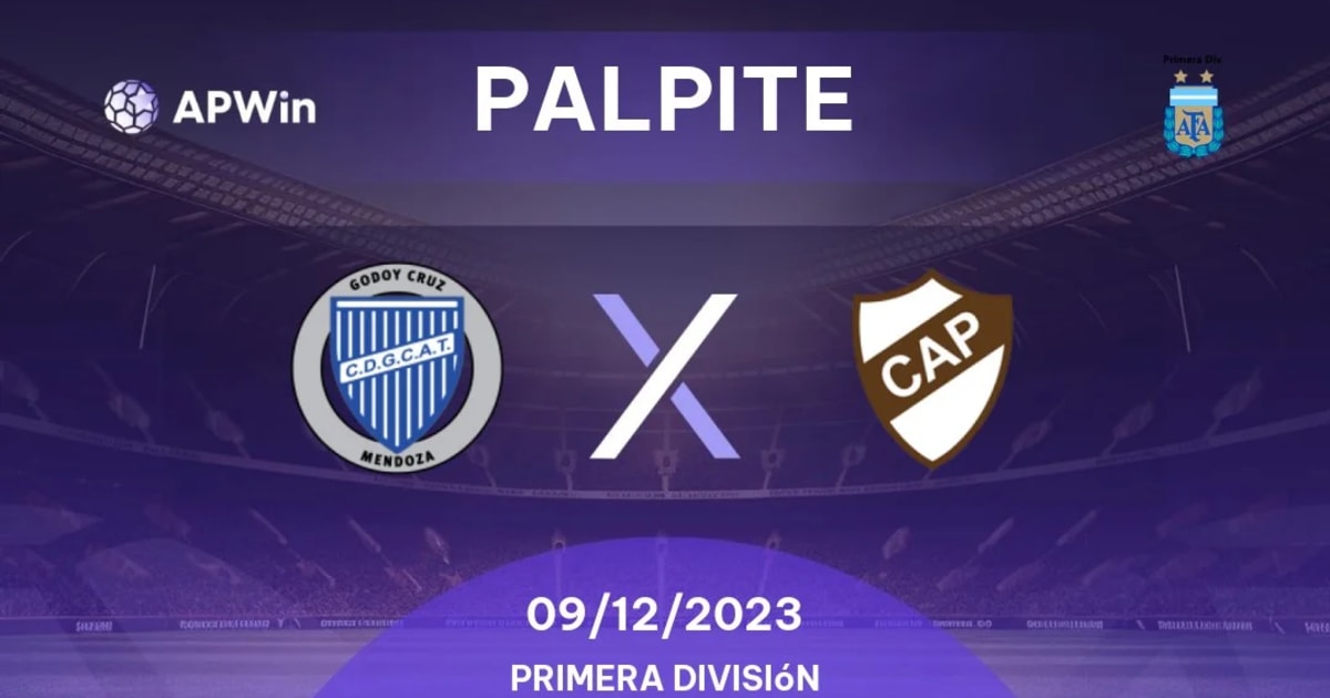 Palpite Platense Res. x Godoy Cruz Res.: 26/10/2023 - Liga de