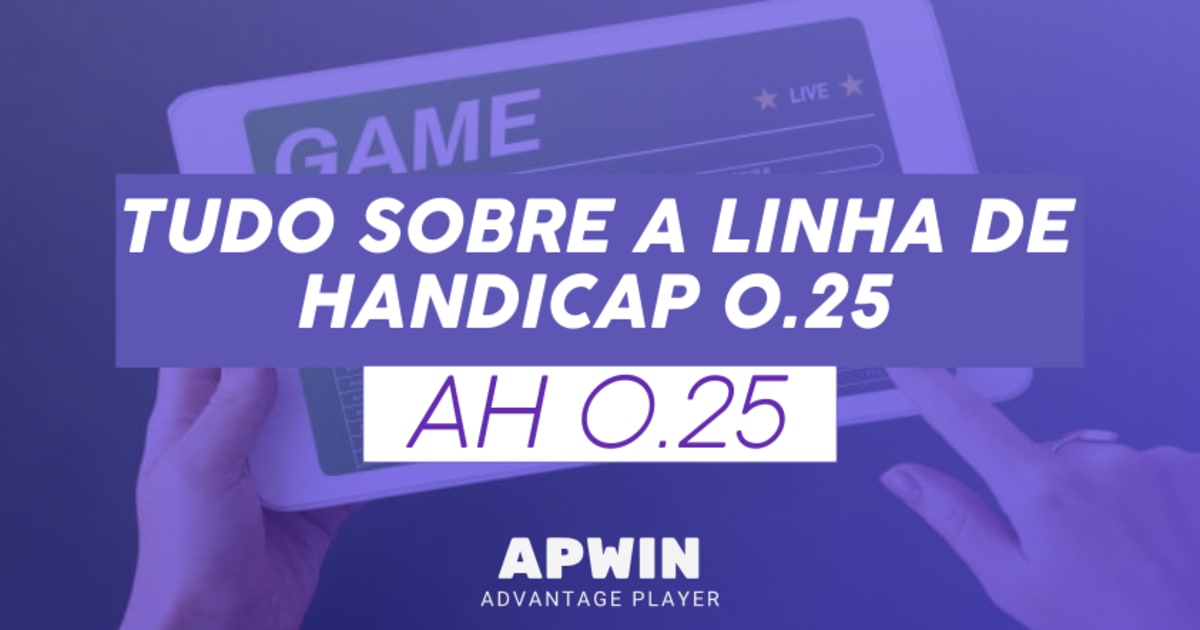 Handicap + 0.25 / - 0.25: como se proteger dos Empates nas Apostas