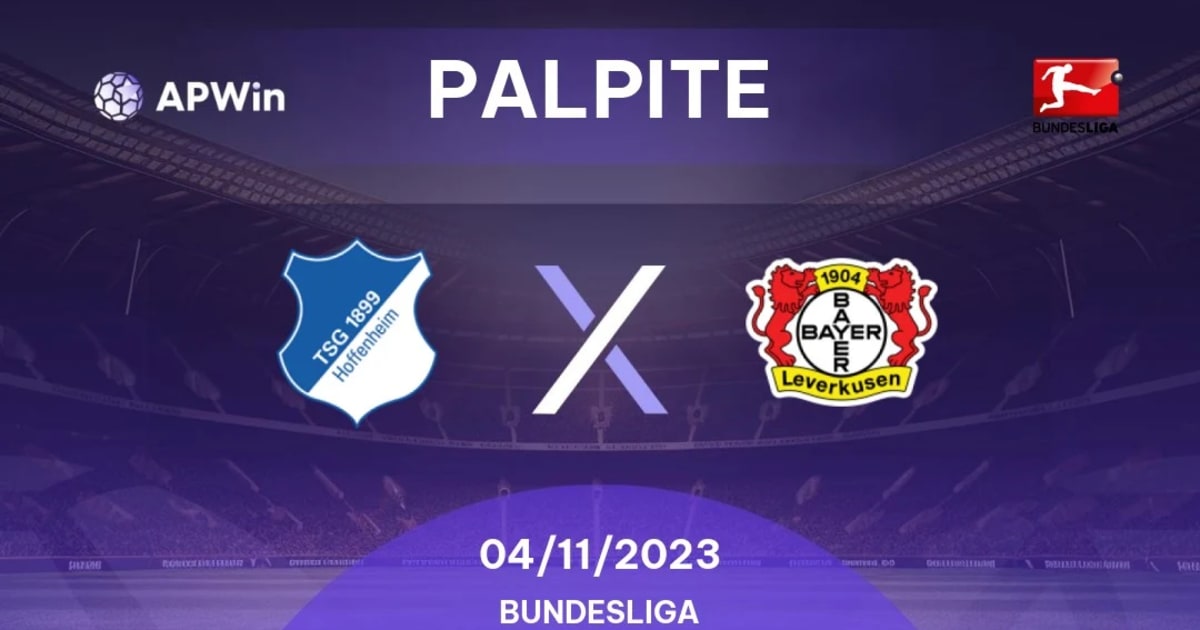 Palpite: Hoffenheim x Bayer Leverkusen – Campeonato Alemão (Bundesliga) –  4/11/2023