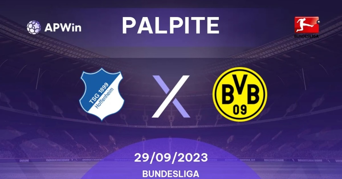 Hoffenheim x Borussia Dortmund palpite - Bundesliga (Campeonato Alemão) -  29/09