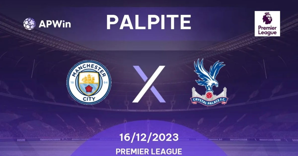 Prognóstico Manchester City Crystal Palace