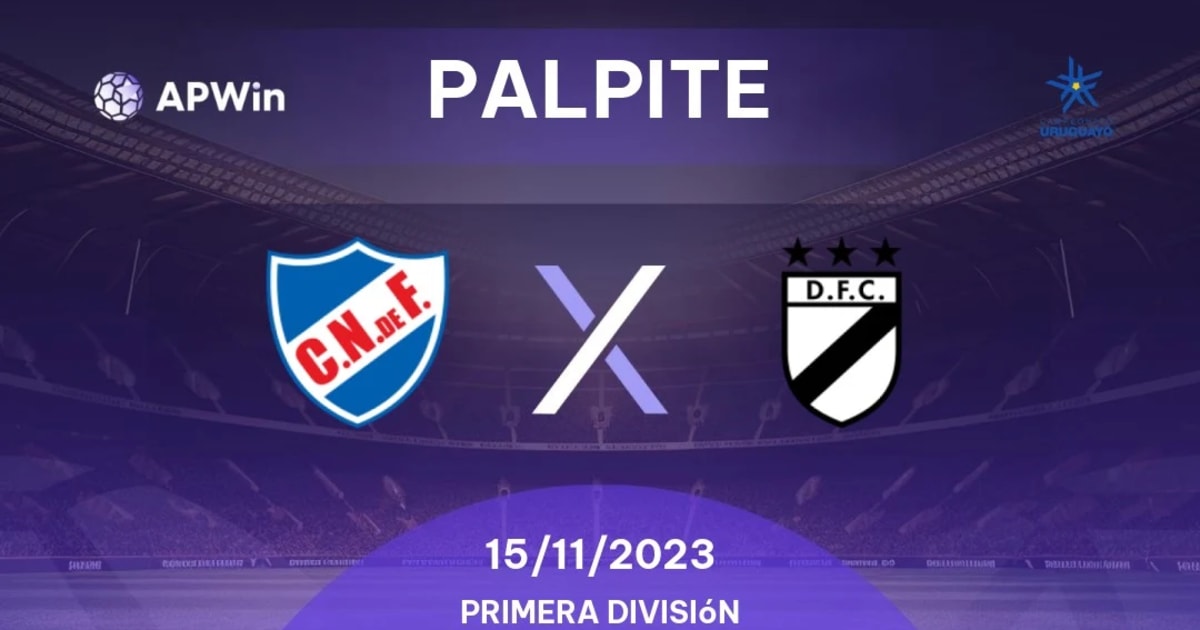 Palpite: Nacional x Danubio – Campeonato Uruguaio – 15/11/2023