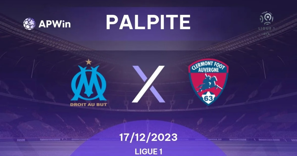 OLYMPIQUE DE MARSEILLE x CLERMONT AO VIVO - LIGUE 1 - EM TEMPO REAL 