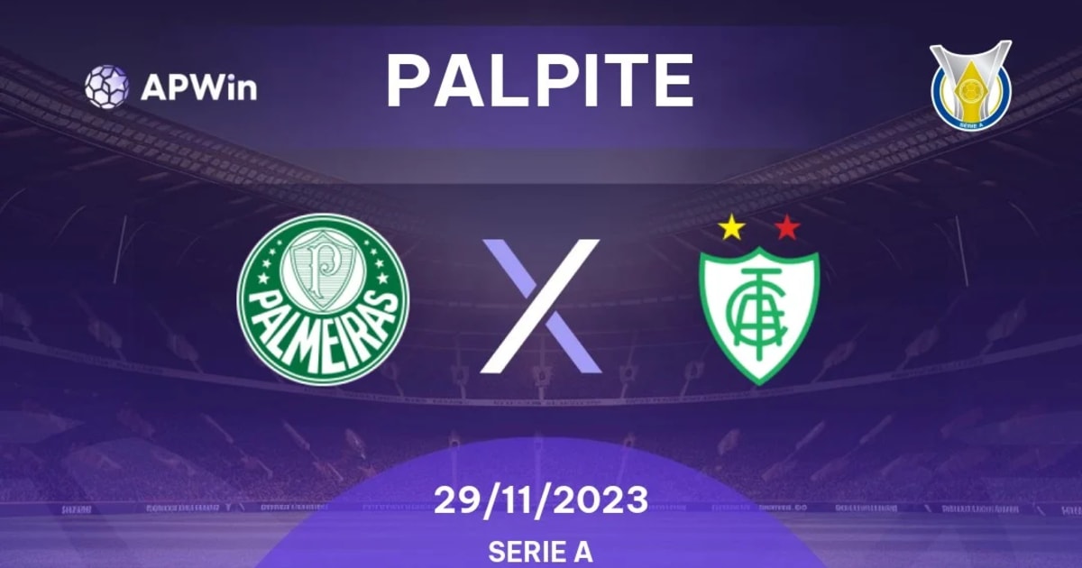 Palmeiras x América-MG: informações, estatísticas e curiosidades – Palmeiras