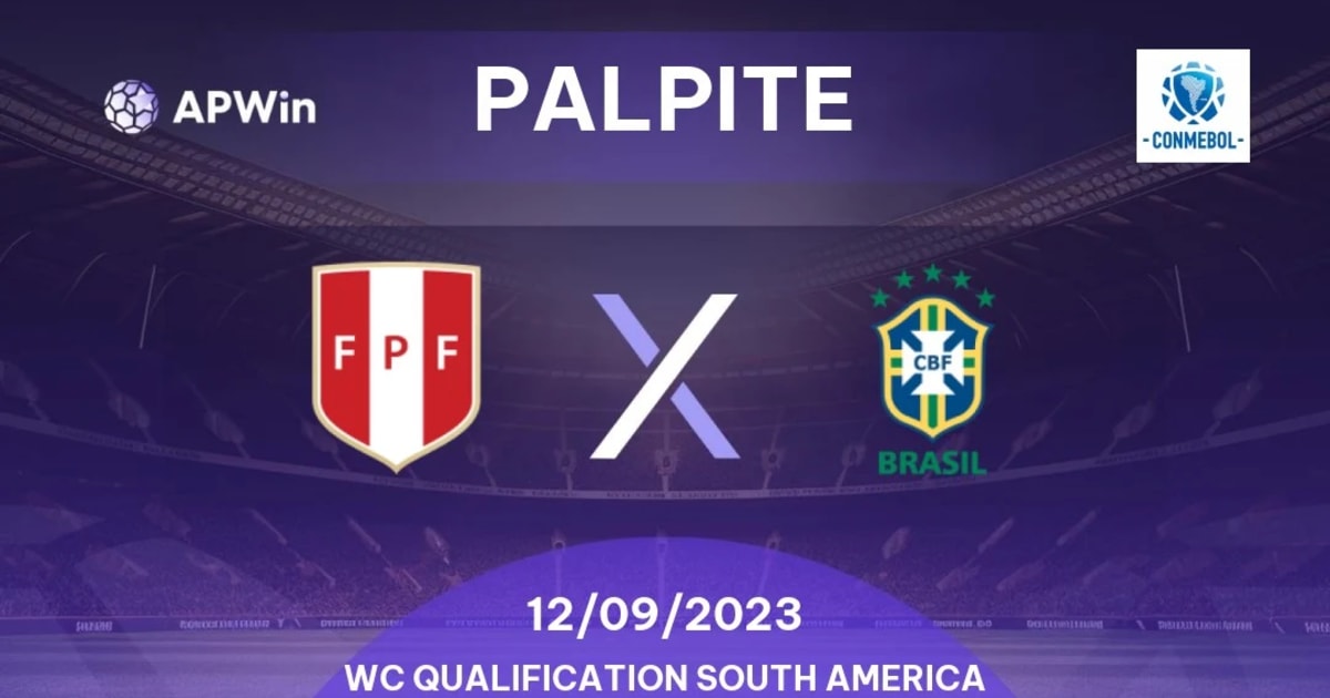 Peru x Brasil - AO VIVO - 12/09/2023 - Eliminatórias Copa do Mundo 