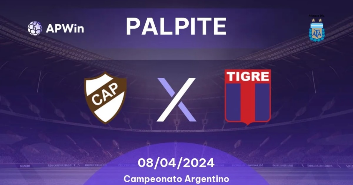 Palpite Platense x Tigre – Campeonato Argentino – 10/6/2023