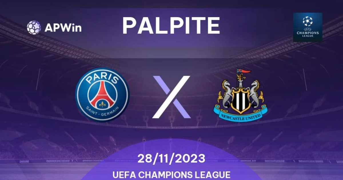 PSG marca no fim e arranca empate com o Newcastle na Champions