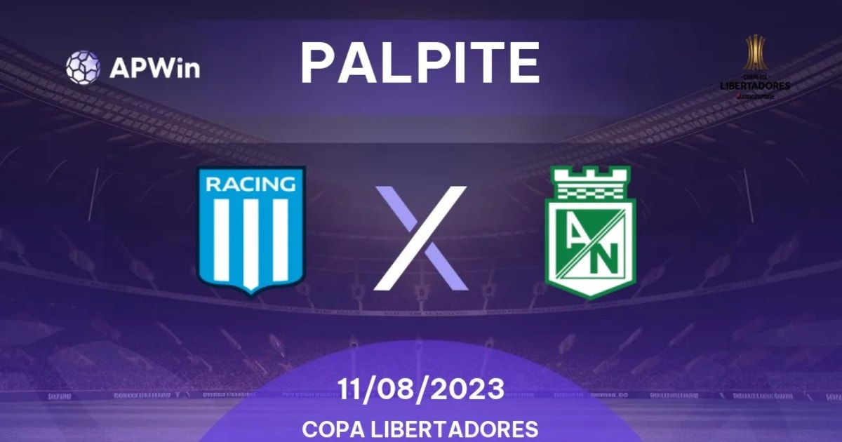 Onde assistir ao vivo Racing x Atlético Nacional - Libertadores - 10/08/2023