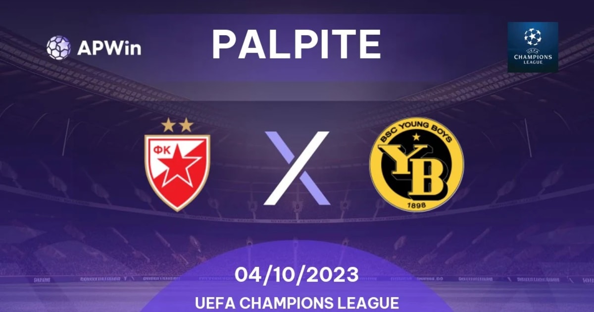 TNT Sports BR on X: TUDO IGUAL EM BELGRADO! 🤝 Estrela Vermelha e Young  Boys fizeram um jogo animado e empataram por 2 a 2 pelo Grupo G da UEFA  Champions League! #