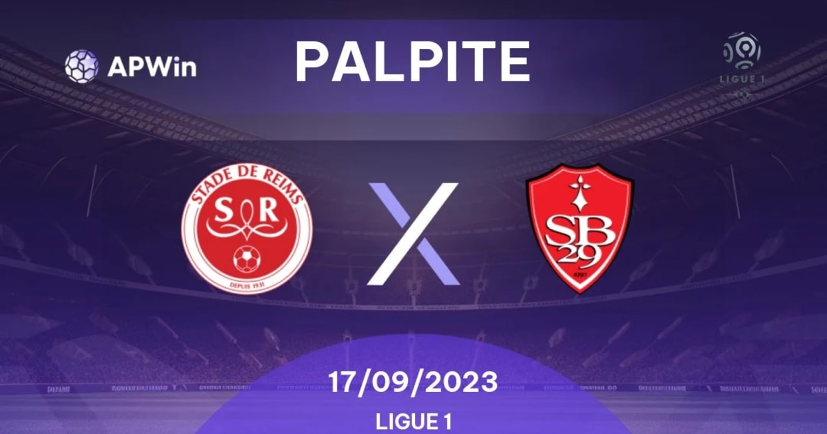 Palpite Reims x Brest: 17/09/2023 - Campeonato Francês