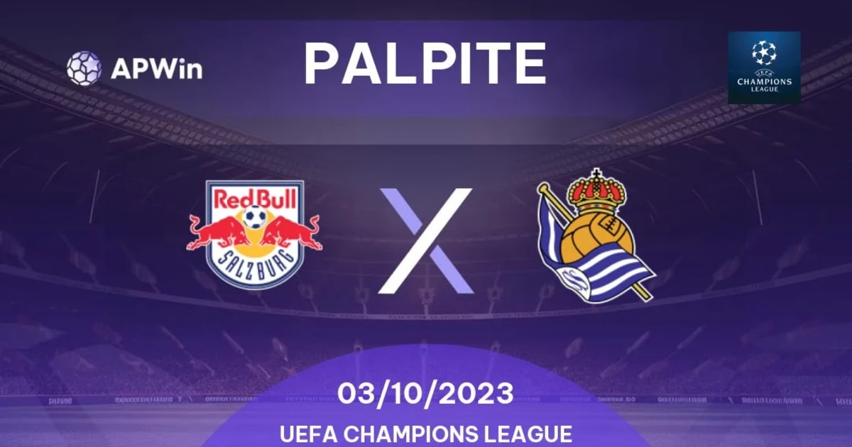 Onde vai passar o jogo RB SALZBURG X REAL SOCIEDAD hoje (03/10)? Passa no  SBT ou TNT? Veja onde assistir RB SALZBURG X REAL SOCIEDAD ao vivo com  imagens - Portal da Torcida