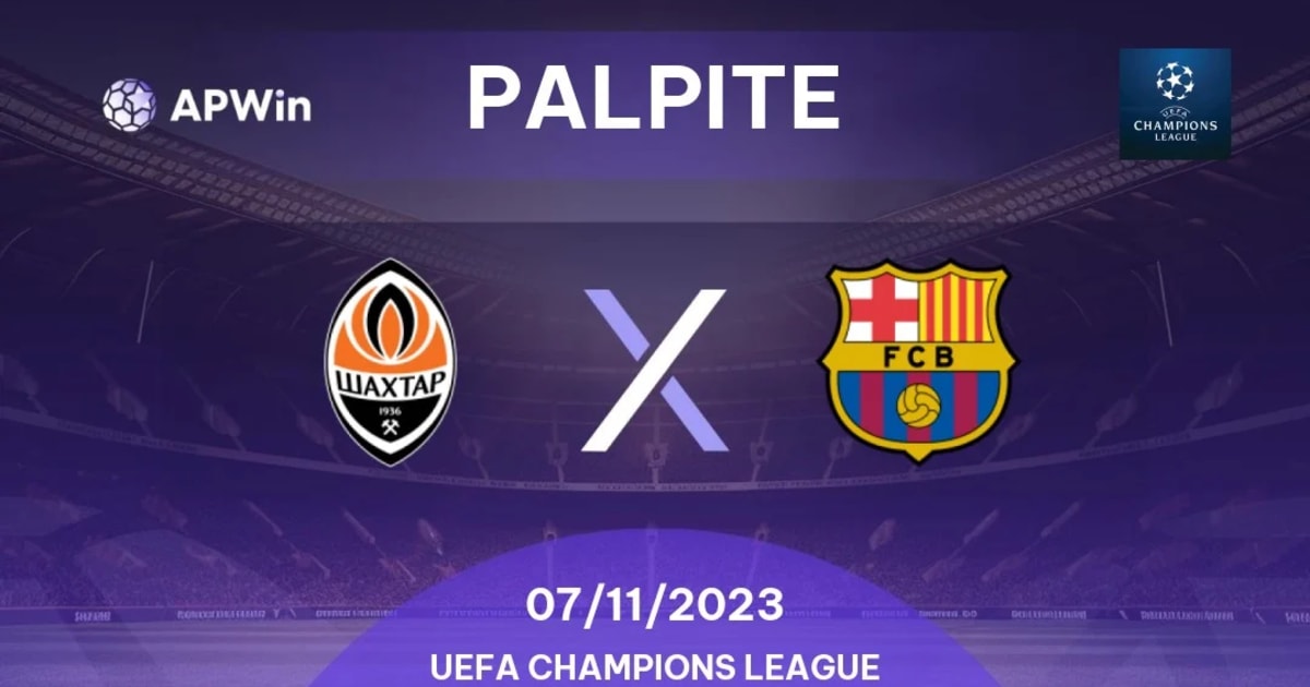 Onde vai passar o jogo SHAKHTAR X BARCELONA hoje (07/11)? Passa no