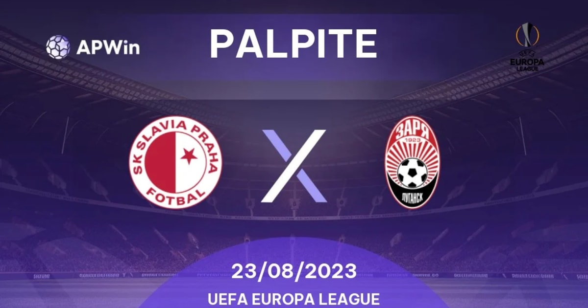 Slavia Praga x Zorya: saiba onde assistir ao vivo ao jogo (24/08)