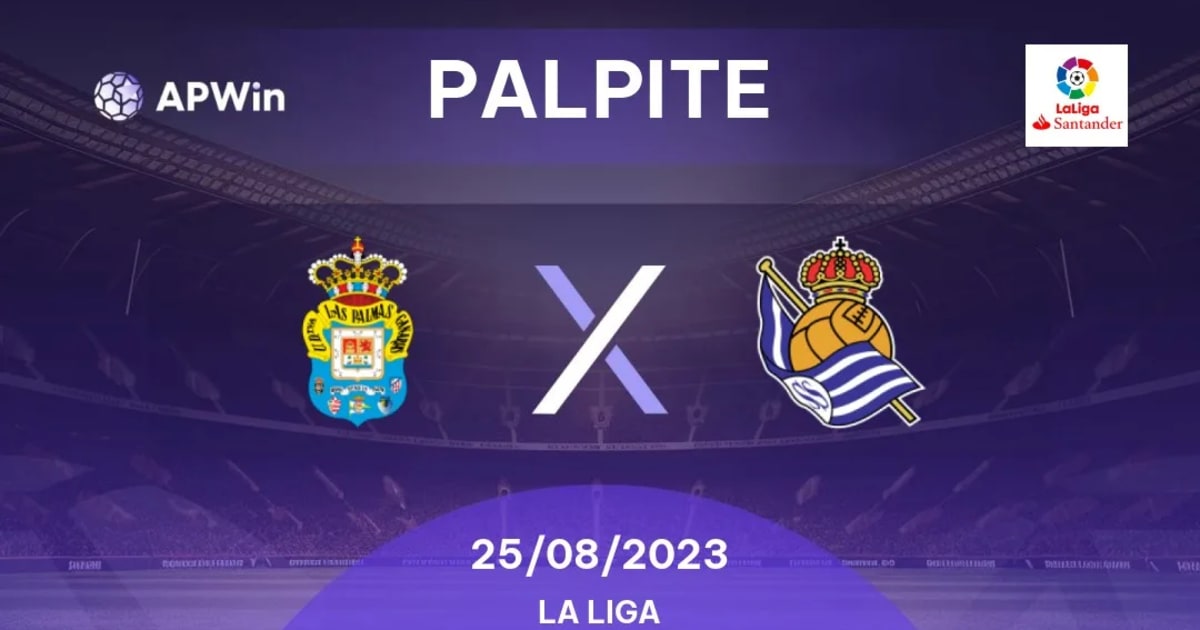 Las Palmas x Real Sociedad: Palpites Campeonato Espanhol - 25/8